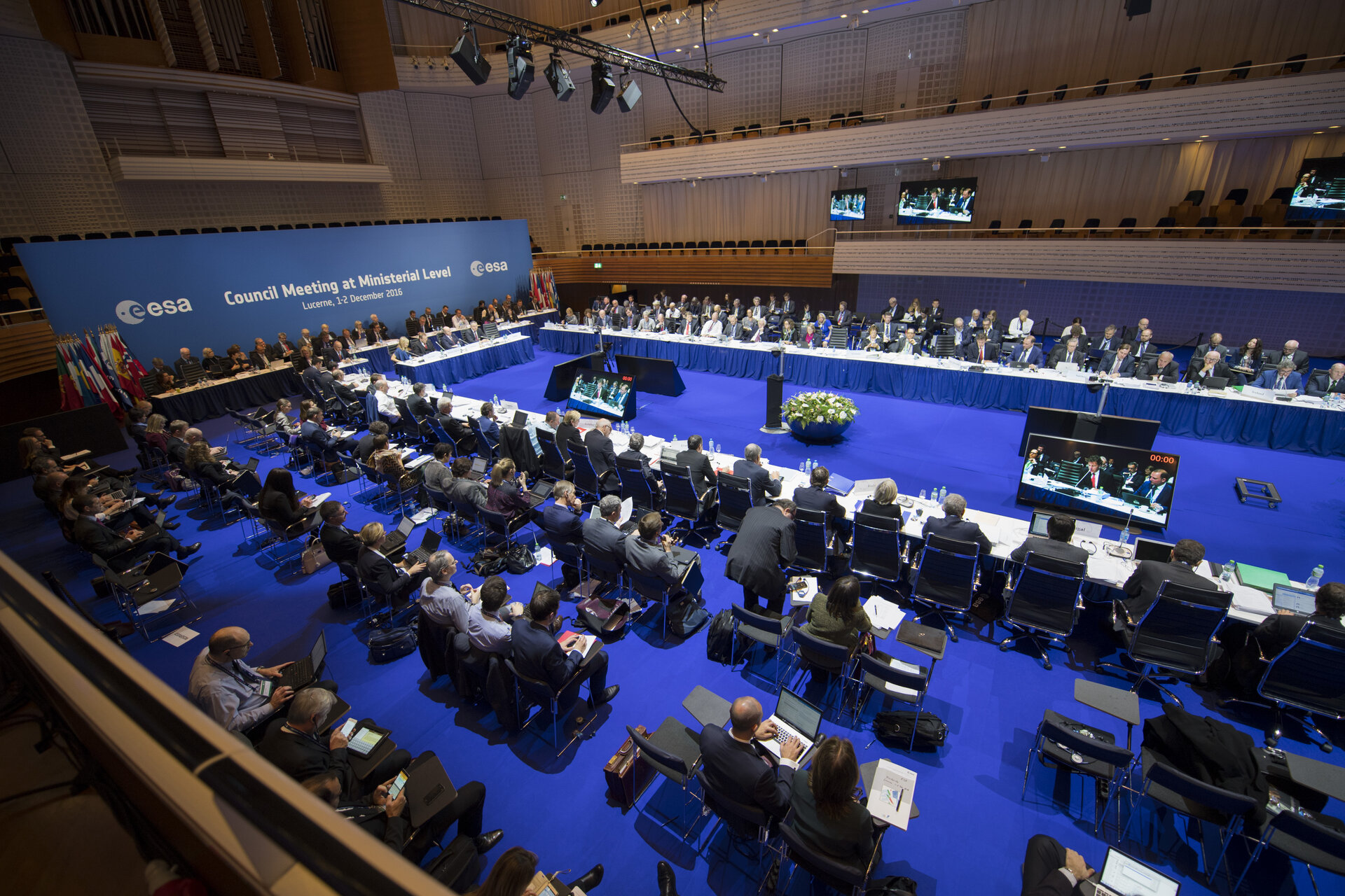 ESA Council meeting at Ministerial Level, Lucerne, on 1 December 2016