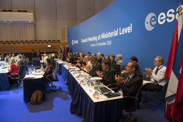 ESA Council meeting at Ministerial Level, Lucerne, on 2 December 2016