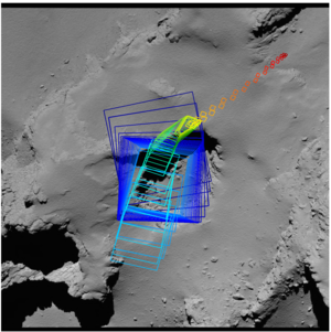 Rosetta’s final imaging sequence