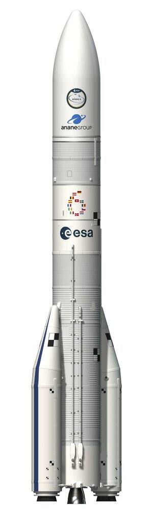 Ariane 6 flight model 1 artist view