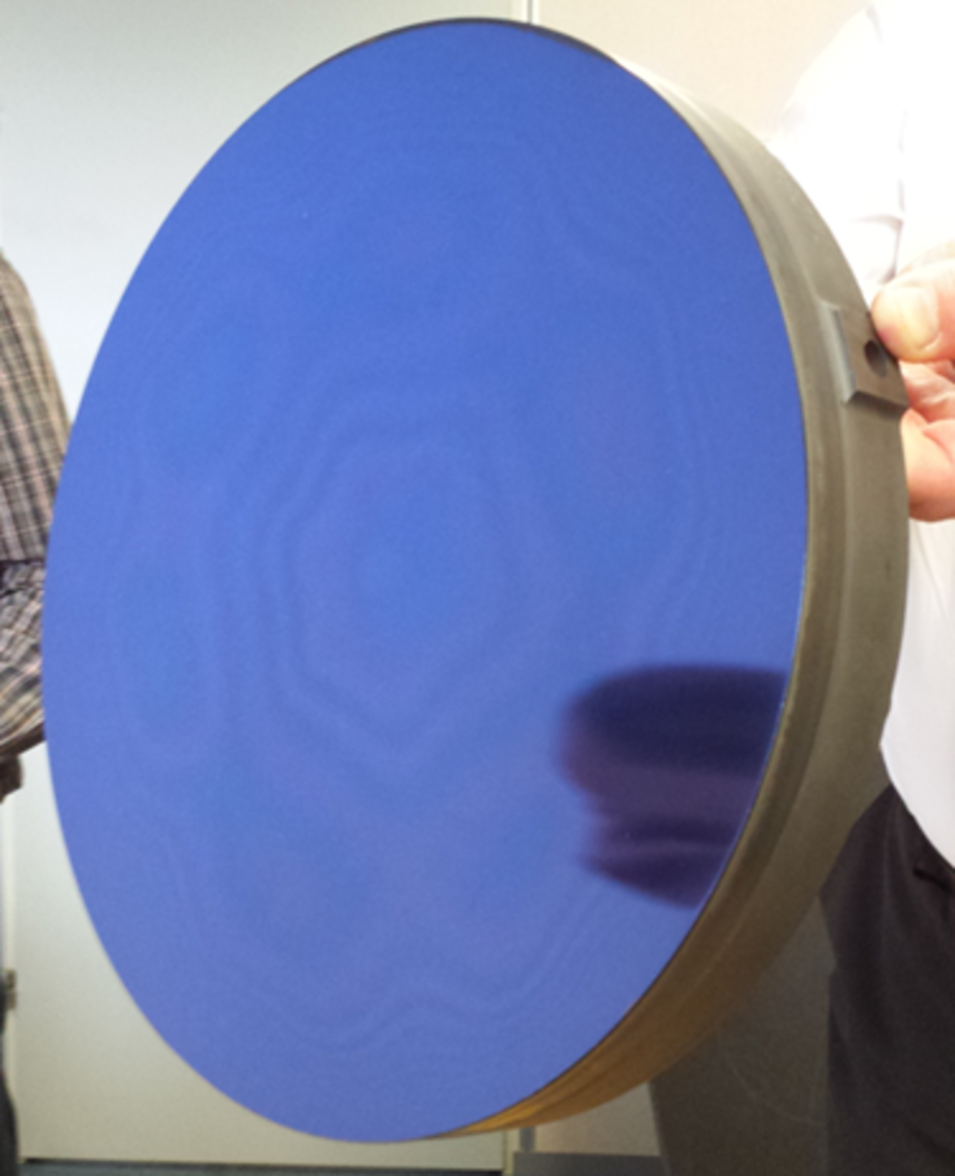 Final mirror coated with polishing layer