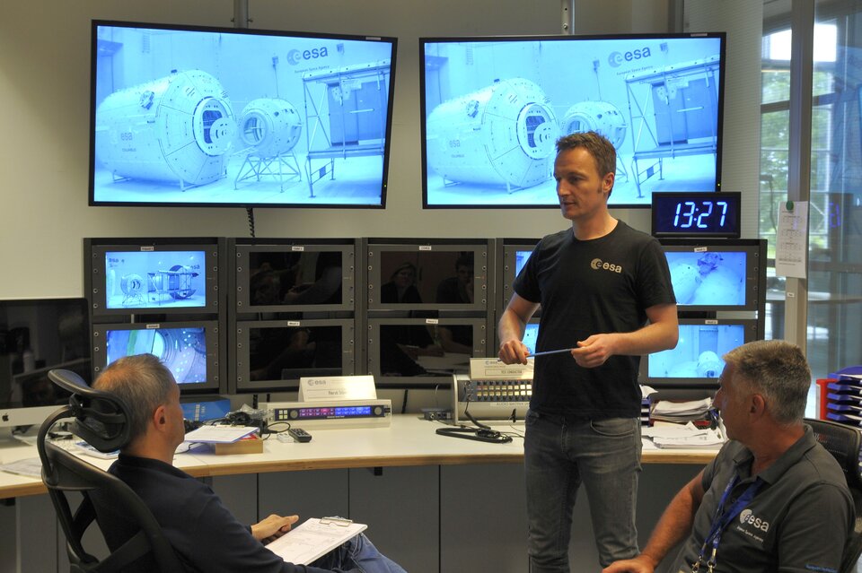 Matthias Maurer au Centre des Astronautes européens (EAC)