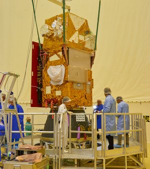Sentinel-2B launch adapter fit check