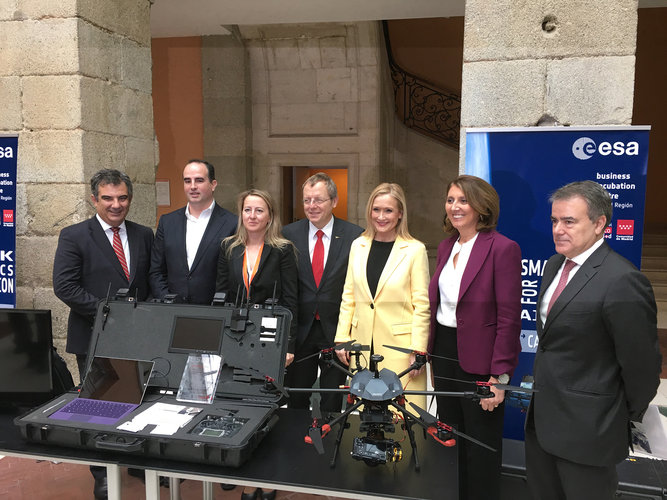 Canard Drone at ESA BIC Madrid Region