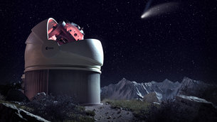 ESA is developing an automated telescope for nightly sky surveys. This telescope is the first in a future network that would completely scan the sky and automatically identify possible new near-Earth objects, or NEOs, for follow up and later checking by human researchers.