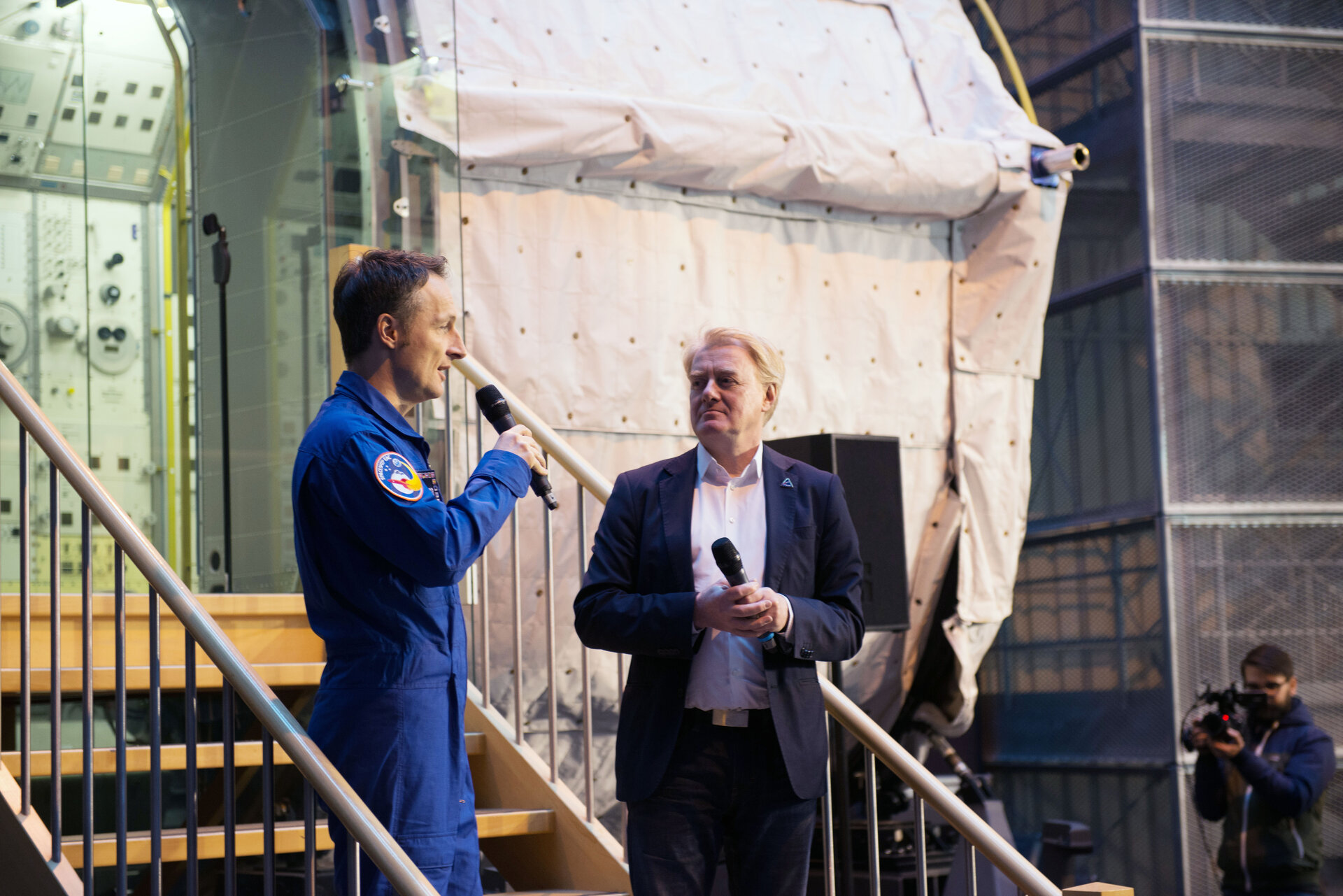 Matthias Maurer at Airbus Defence and Space