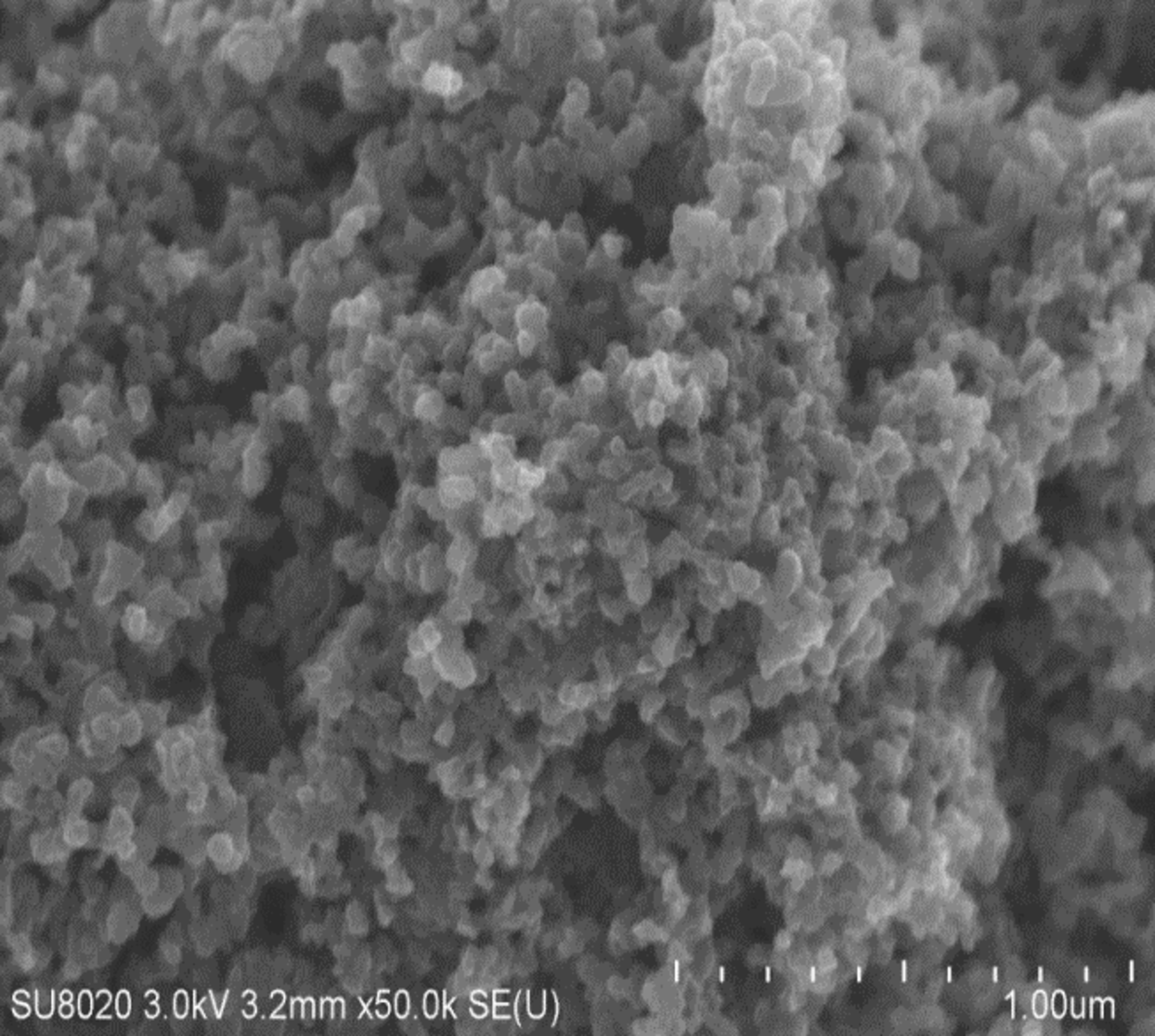Microscope image sol-gel
