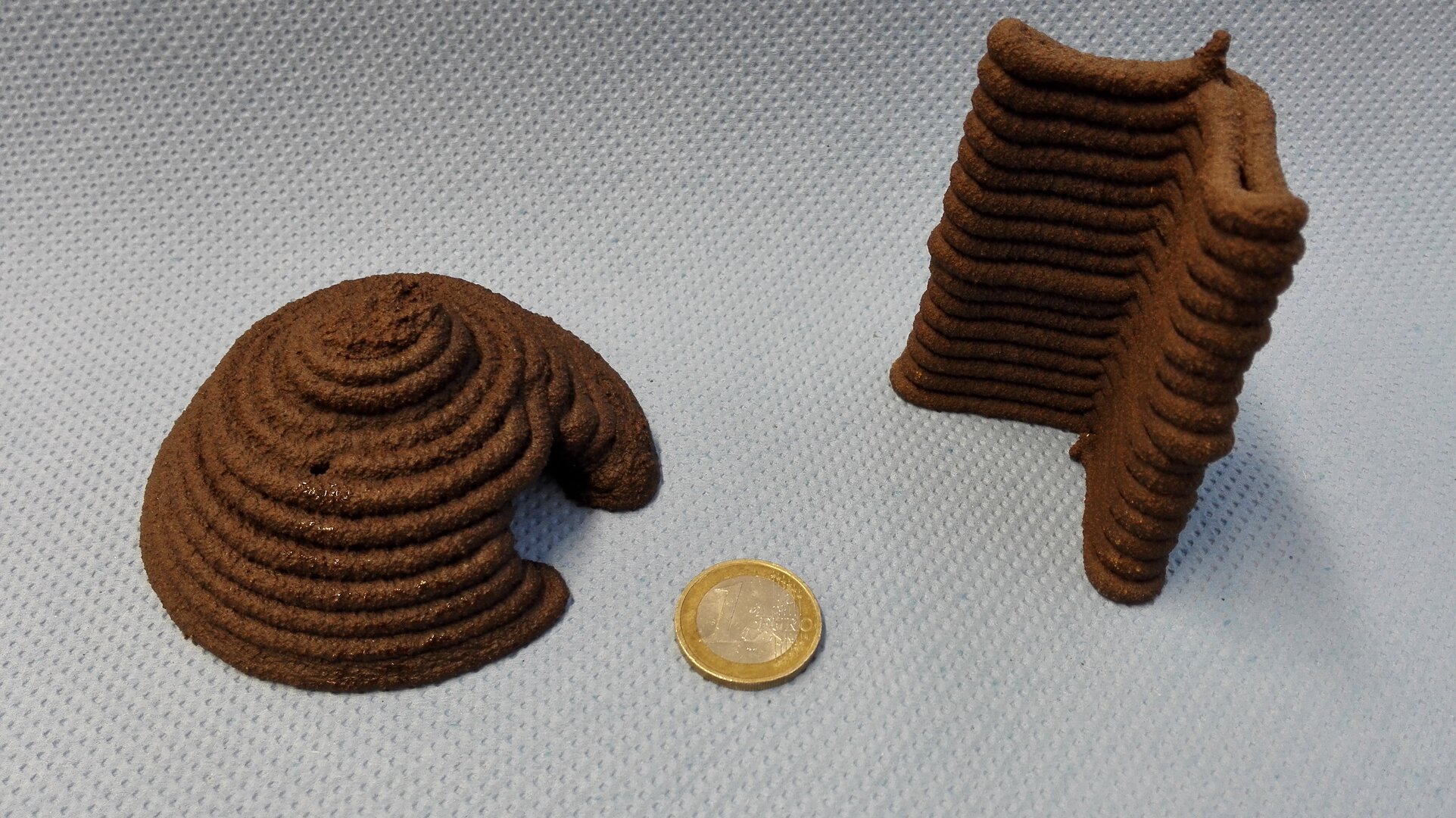 3D printed Mars simulant