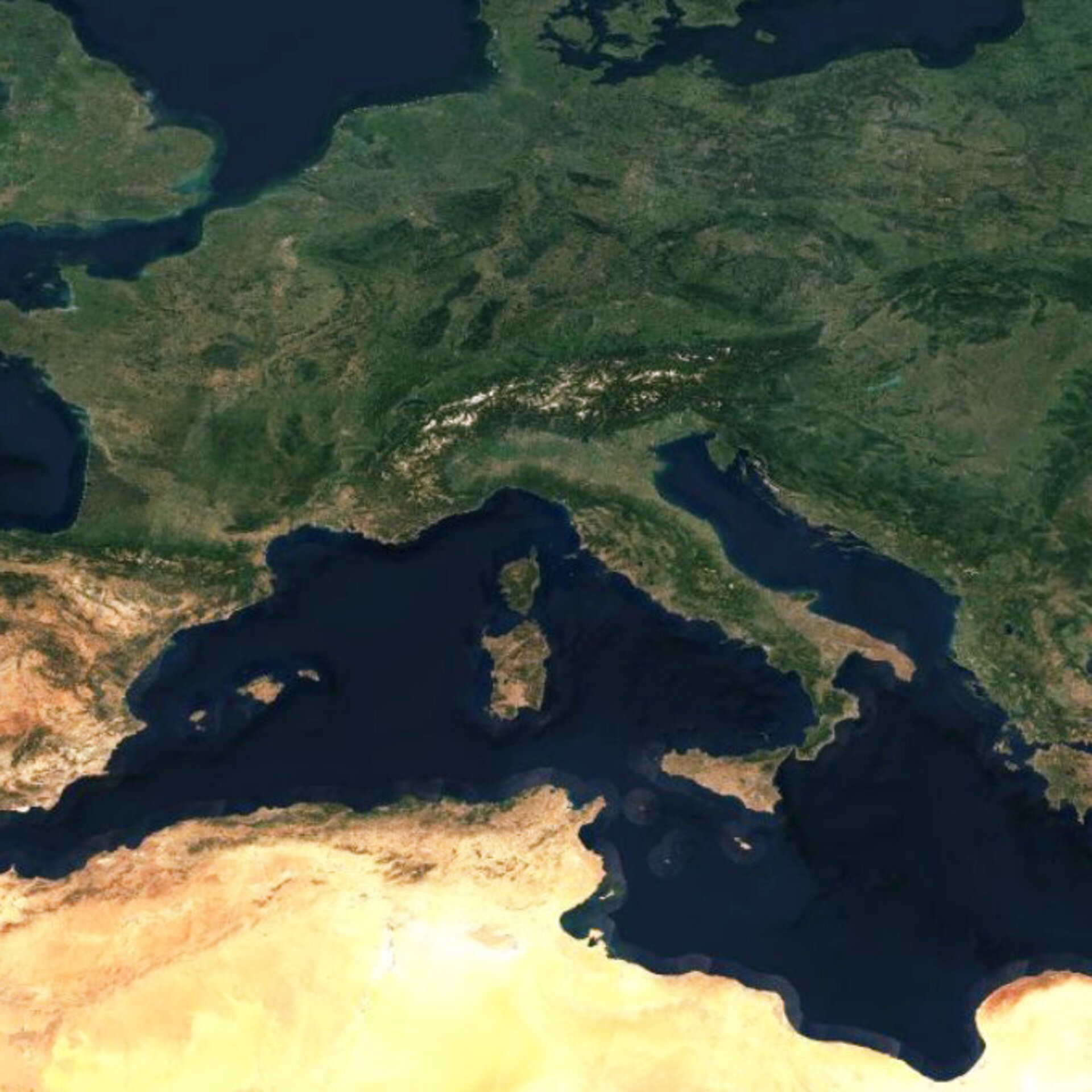 Cloudless Europe