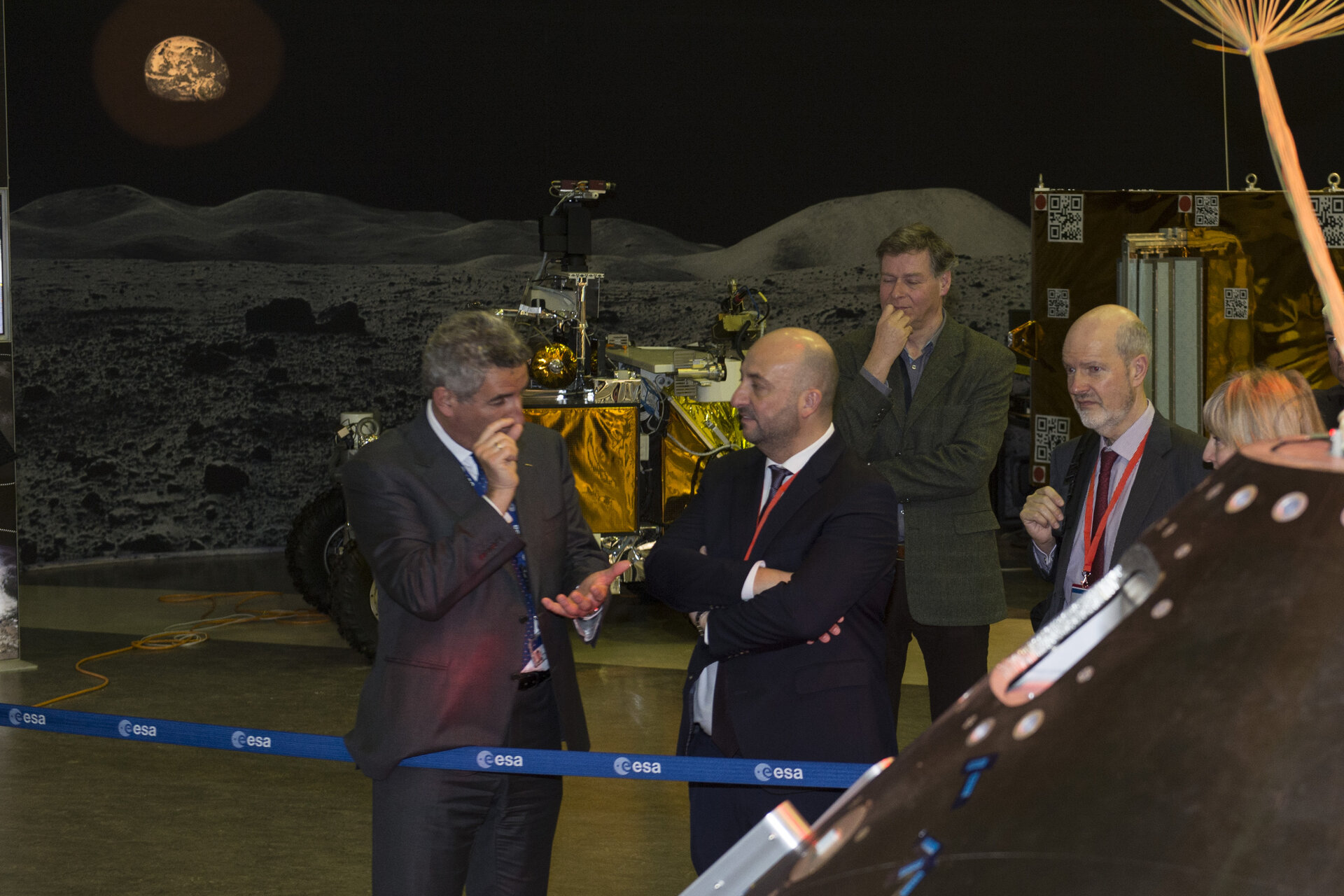 ExoMars rover shown during Luxembourg visit