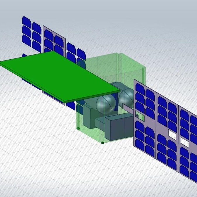 Digital satellite model