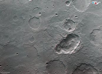 Anaglyph view of Terra Sirenum