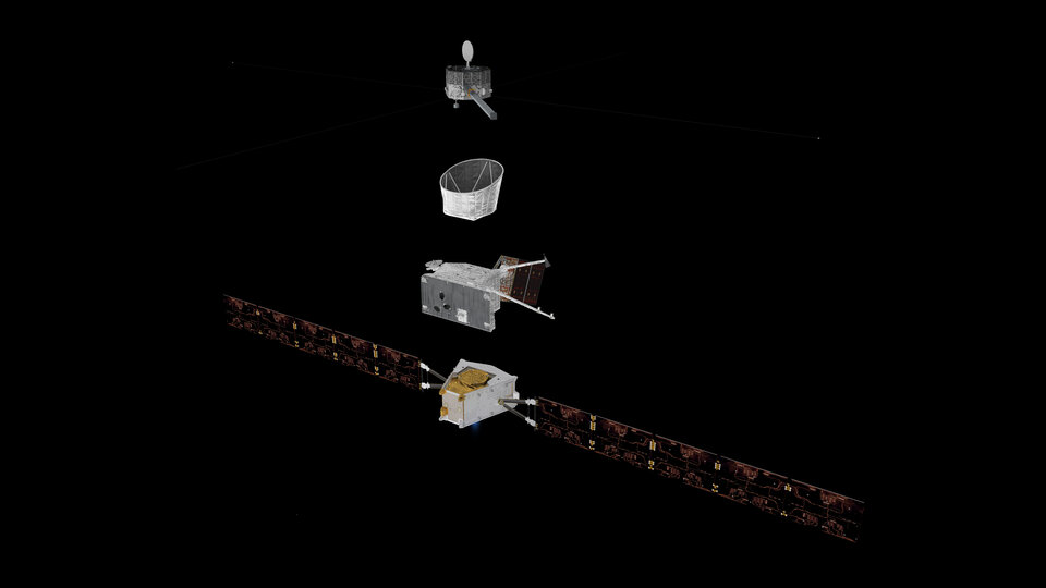 BepiColombo exploded view