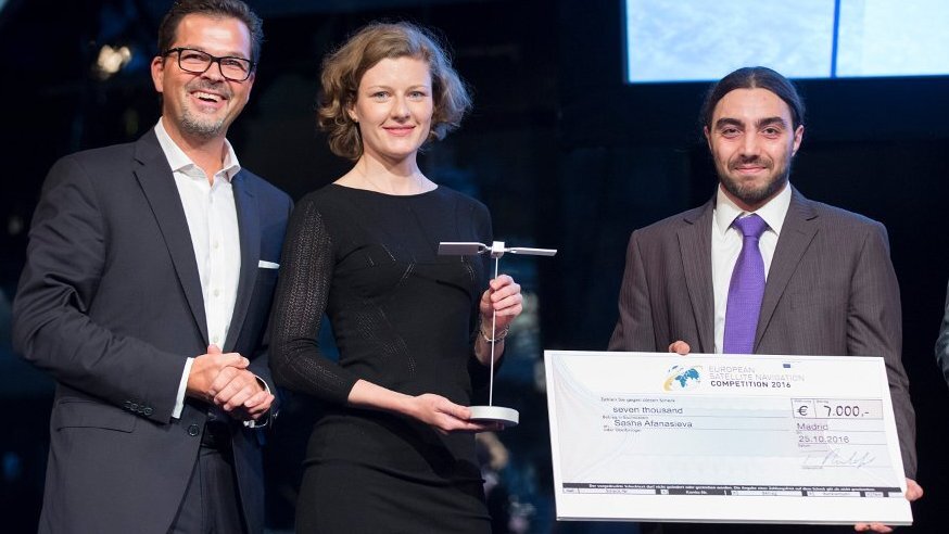 ESA space solutions Prize 2016 winners