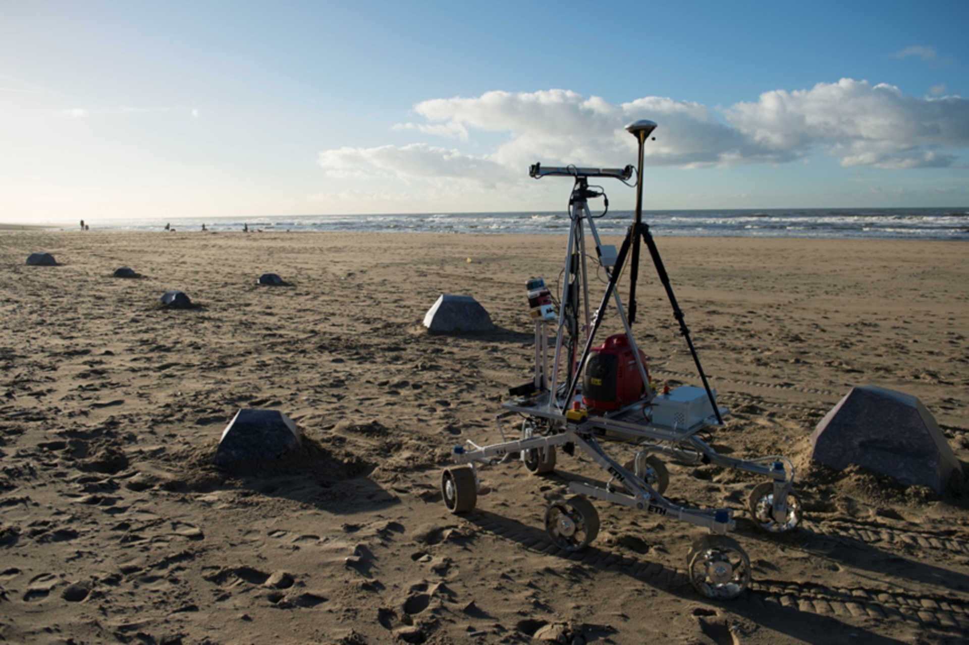 HDPR in Katwijk beach field test