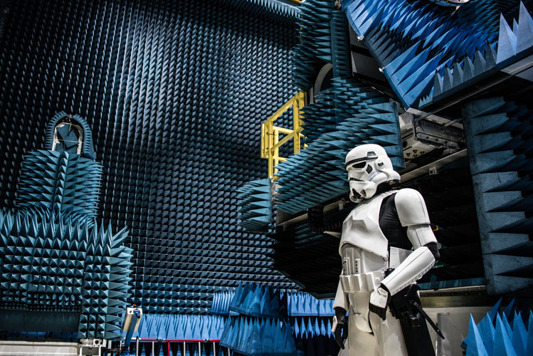 Stormtrooper in Hertz chamber