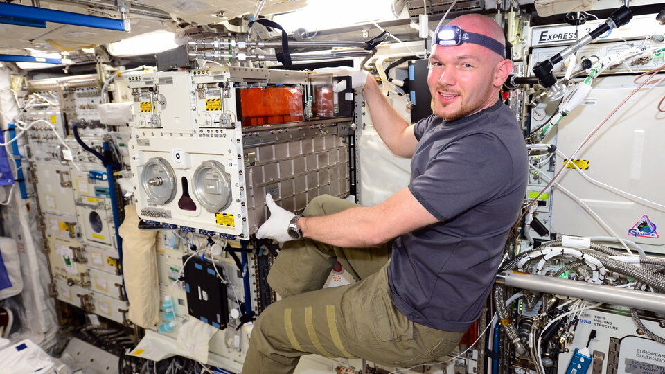 Alexander Gerst auf der ISS