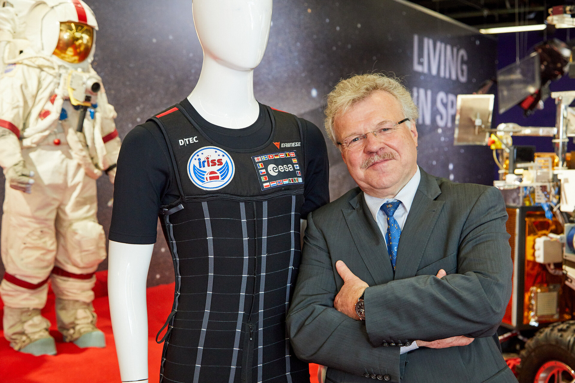 ESA astronaut Reinhold Ewald