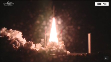 Ariane 5 liftoff