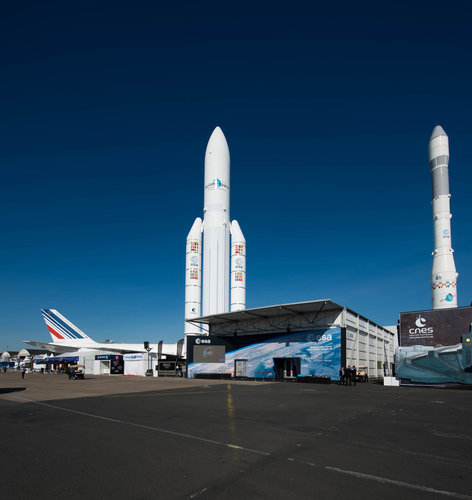 ESA Pavilion, at the 2017 Paris Air and Space Show