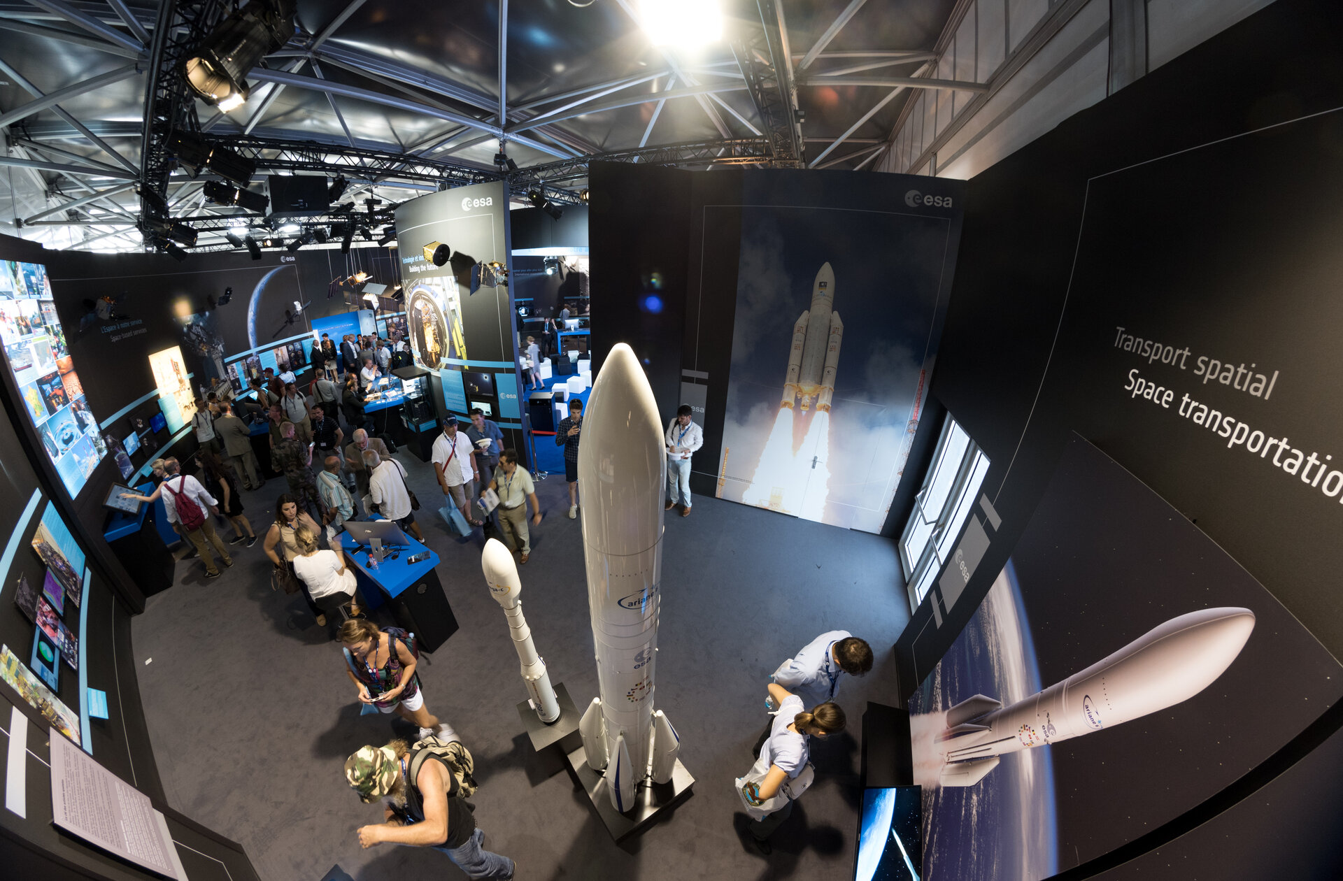 ESA Pavilion, at the 2017 Paris Air and Space Show