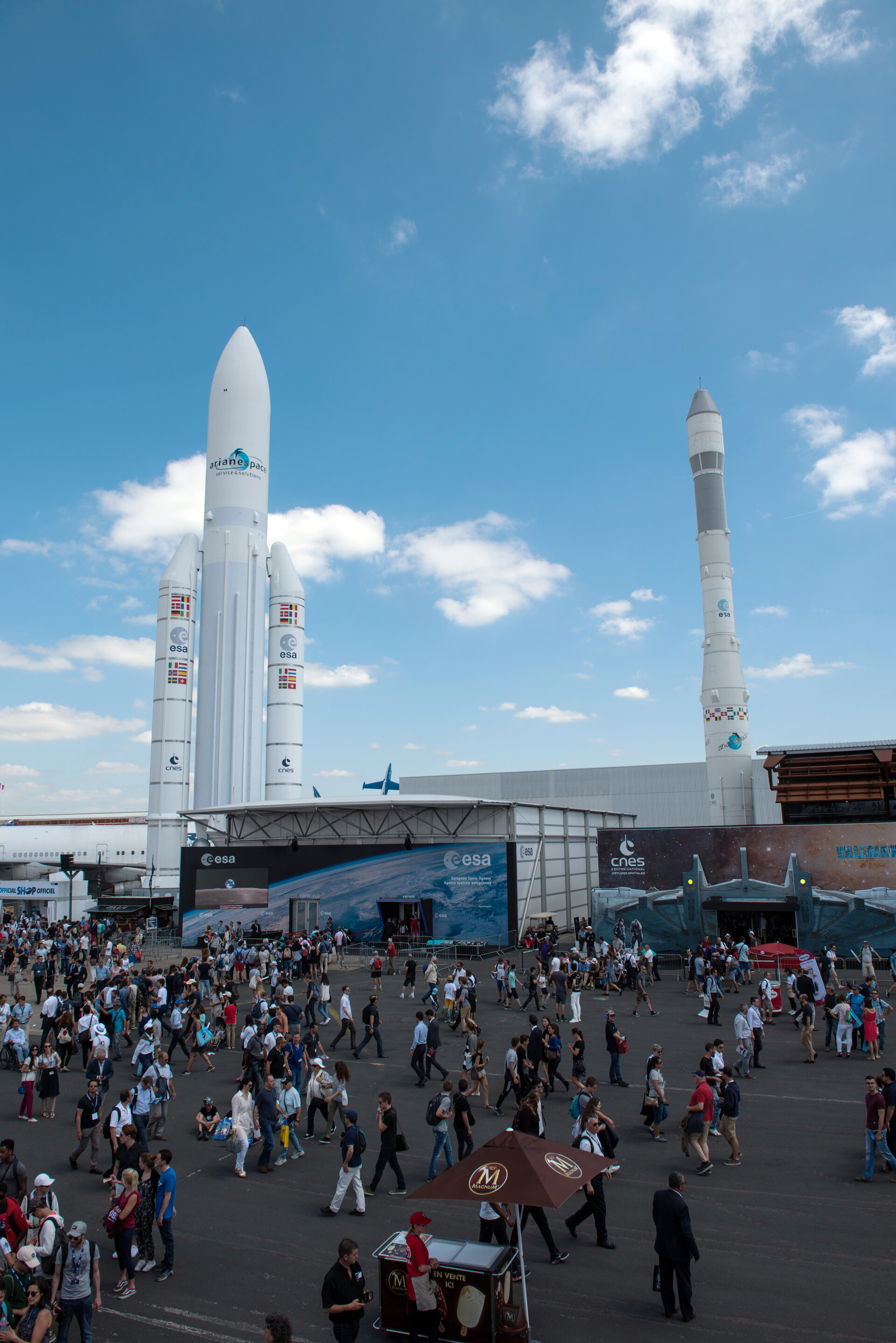 ESA Pavilion, at the 2017 Paris Air and Space Show