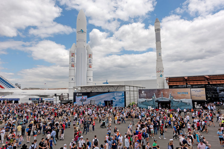 ESA Pavilion, at the 2017 Paris Air and Space Show