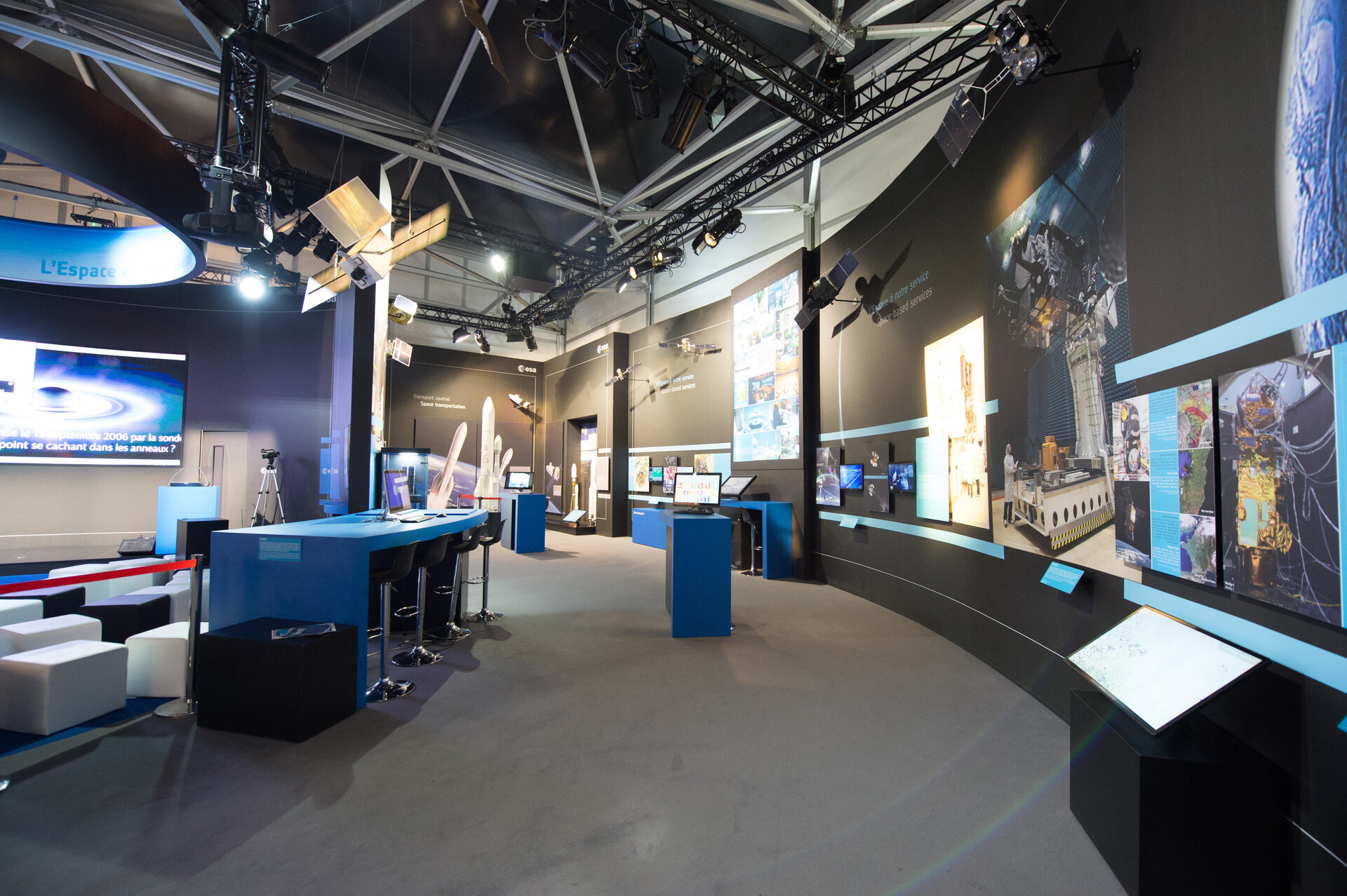 ESA Pavilion at the 2017 Paris Air and Space Show