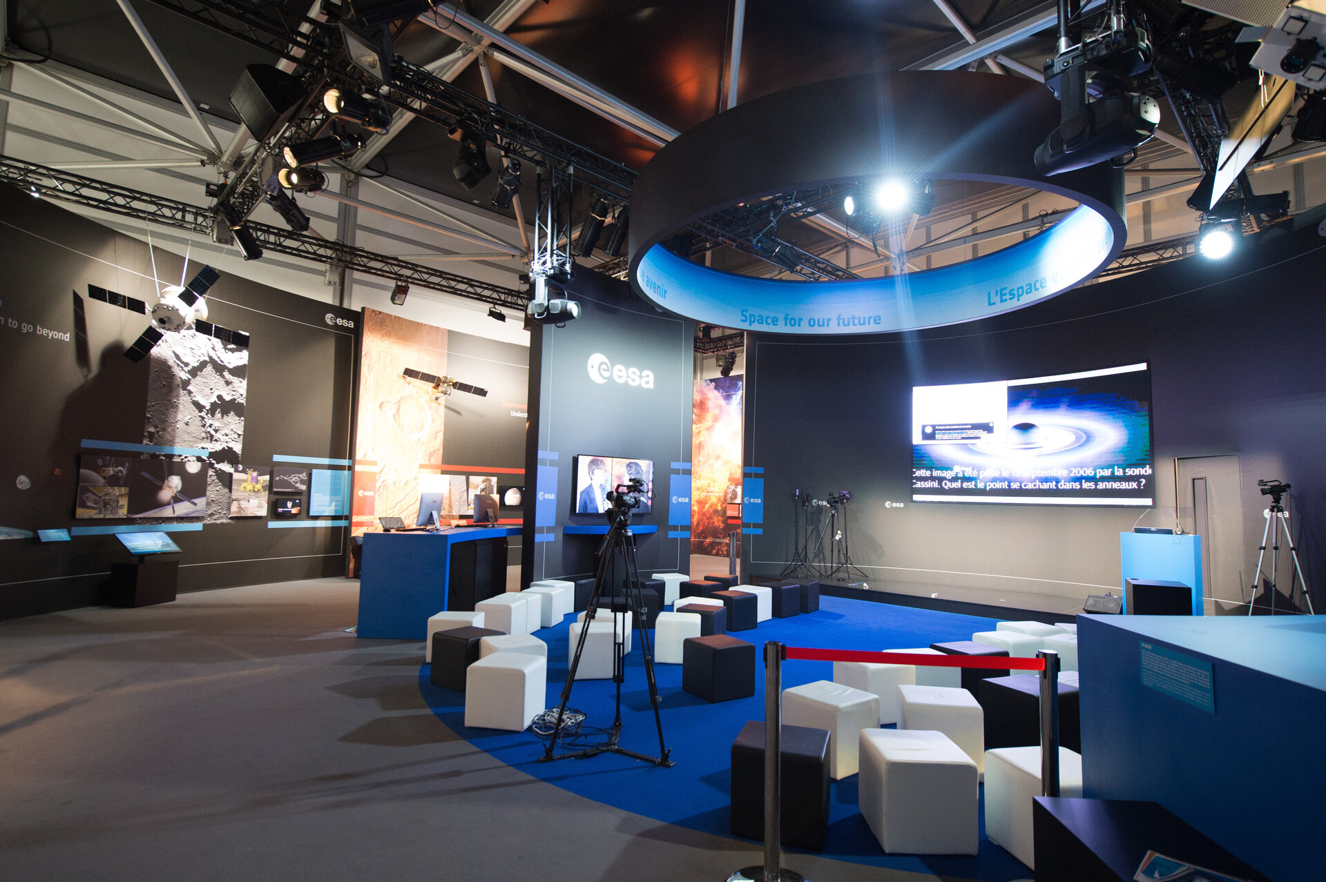 ESA Pavilion at the 2017 Paris Air and Space Show