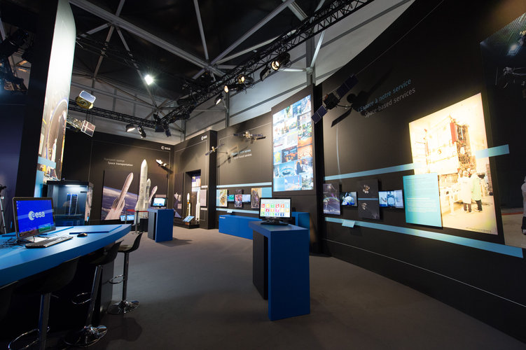 ESA Pavilion at the 2017 Paris Air and Space Show