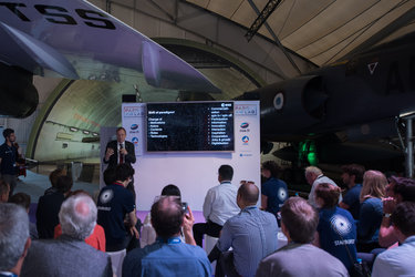 Jan Wörner at the GIFAS Paris Air Lab