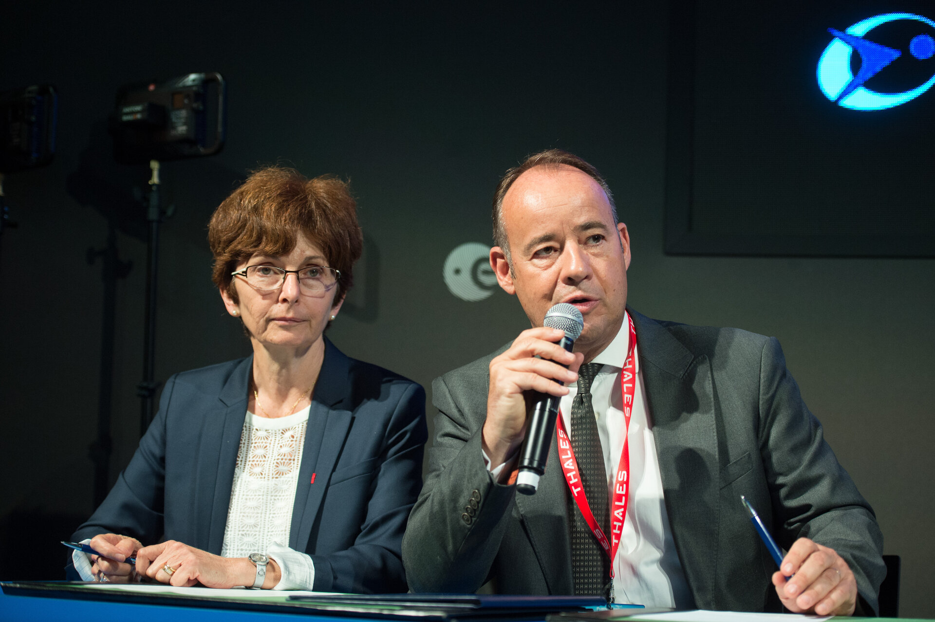 Magali Vaissiere with Jean Loic Galle