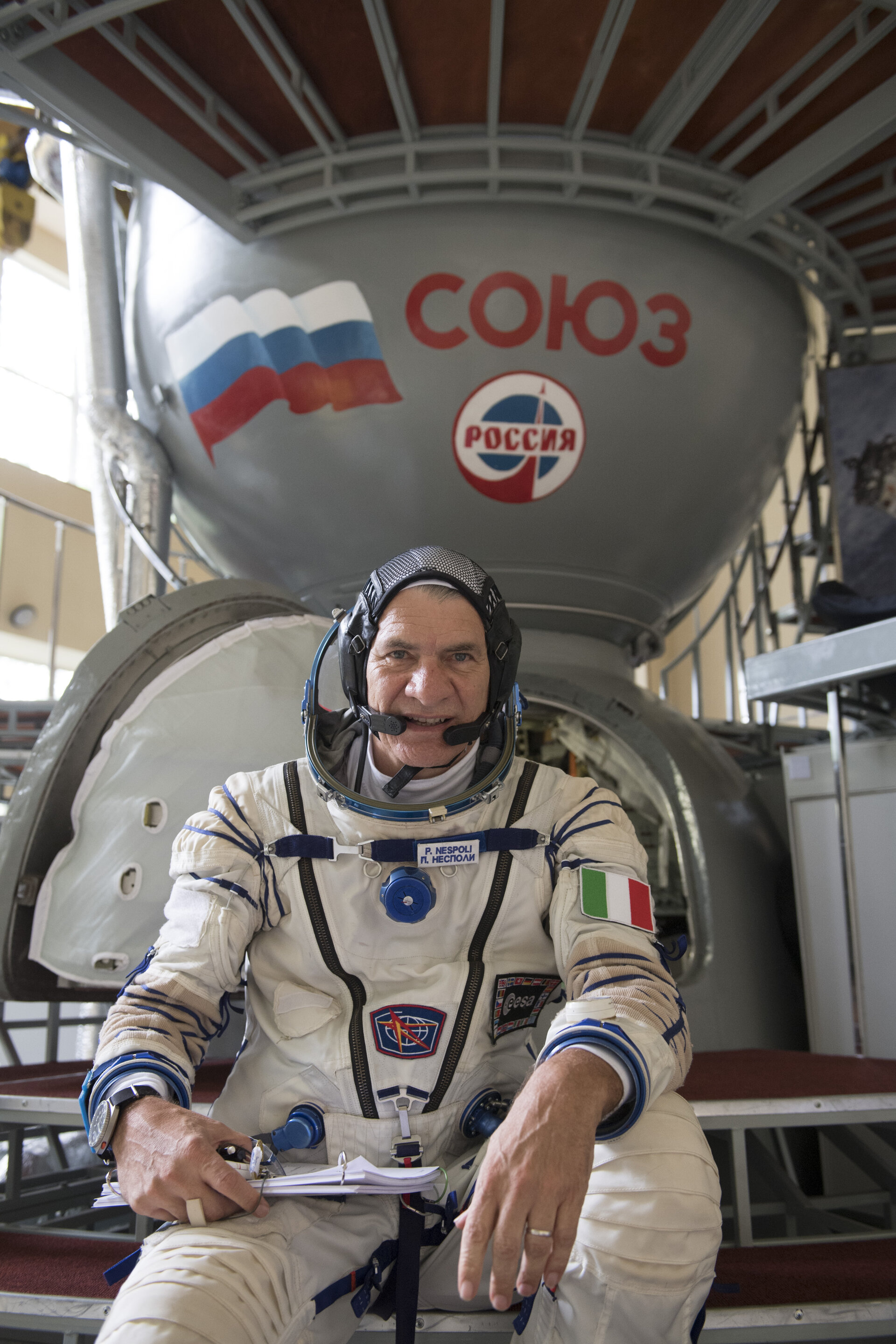 Paolo Nespoli at Star City