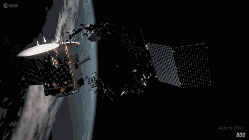 Im Rahmen des SSA-Programms befasst sich das im ESOC angesiedelte Space Debris Office mit den Risiken von Weltraumschrott 