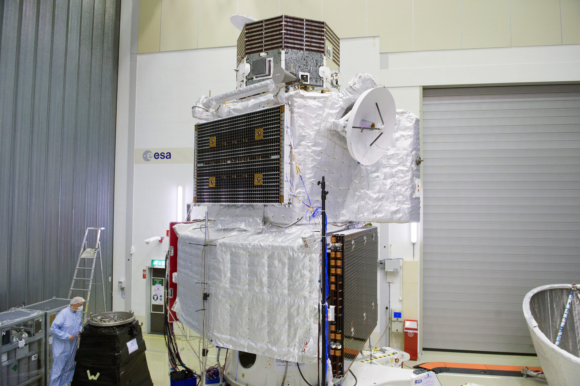 BepiColombo at ESA's test centre 