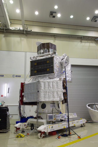 BepiColombo at ESA's test centre 