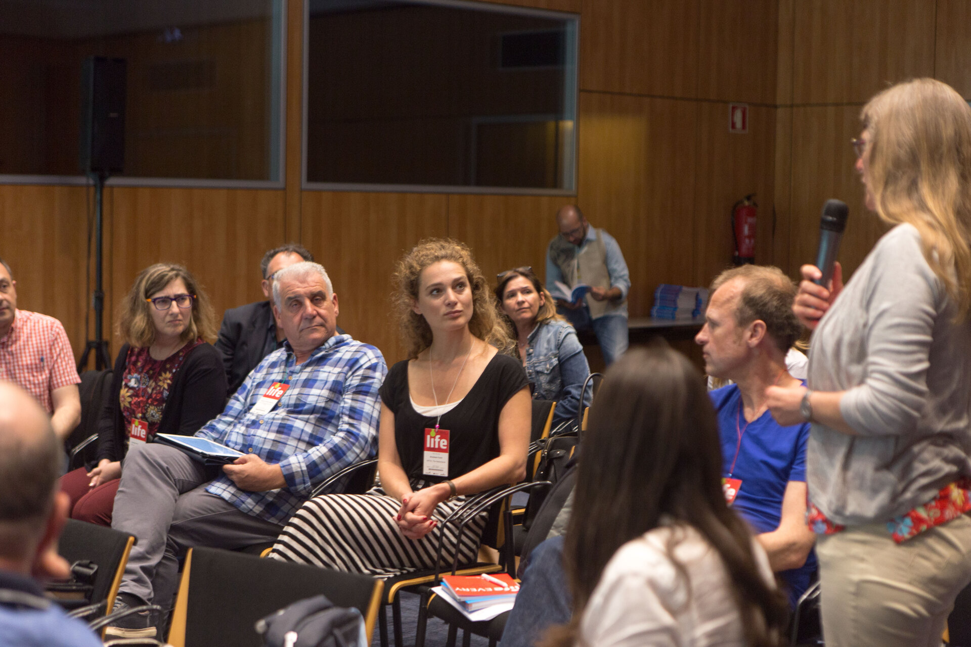 Participant roundtable at the pre-conference workshop 