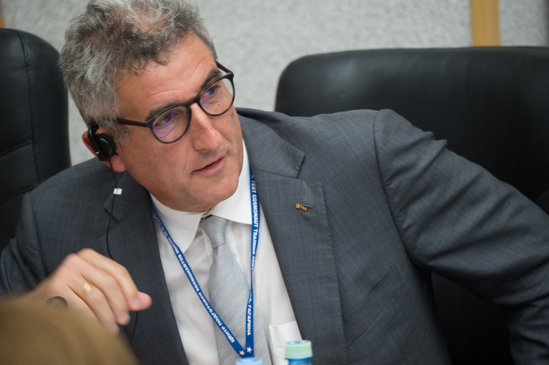  Franco Ongaro during the State Commission meeting