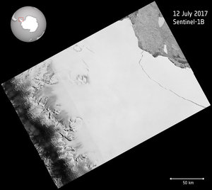 Larsen C breaks