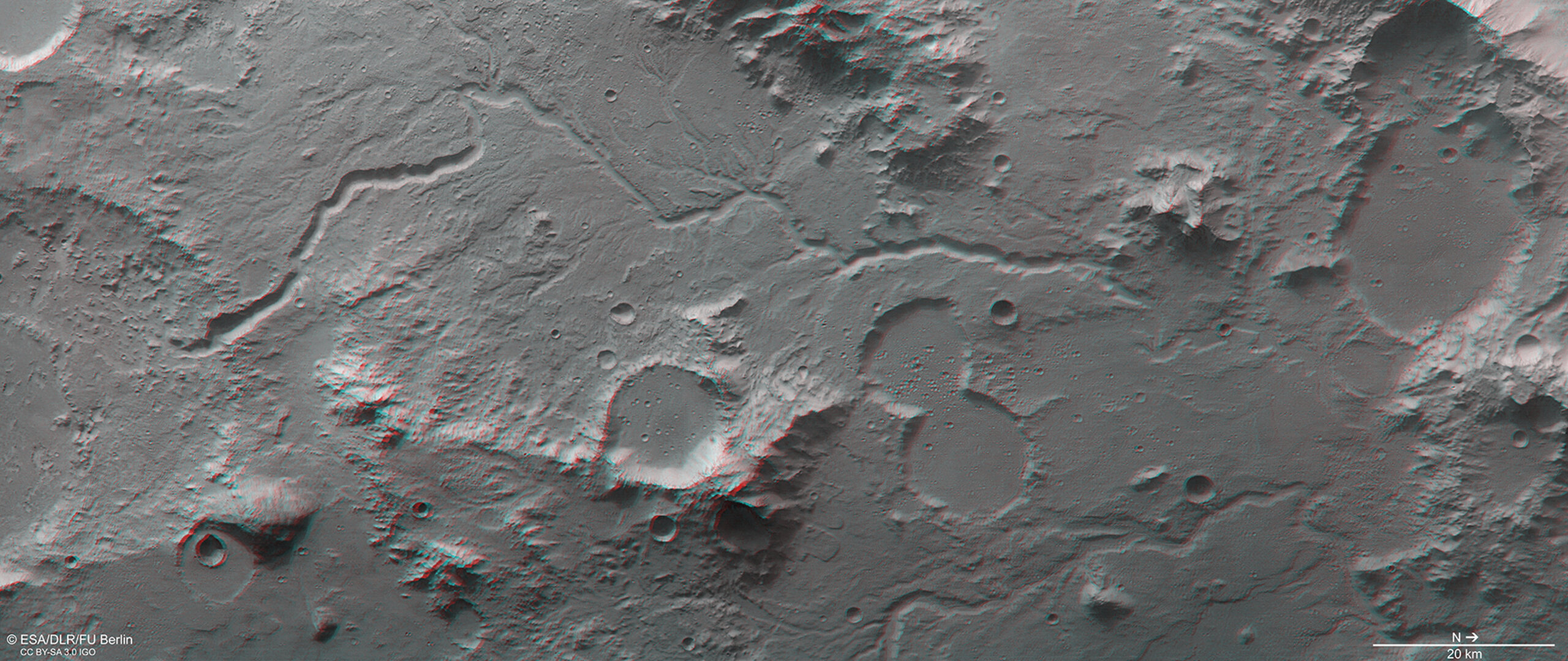 Libya Montes in 3D