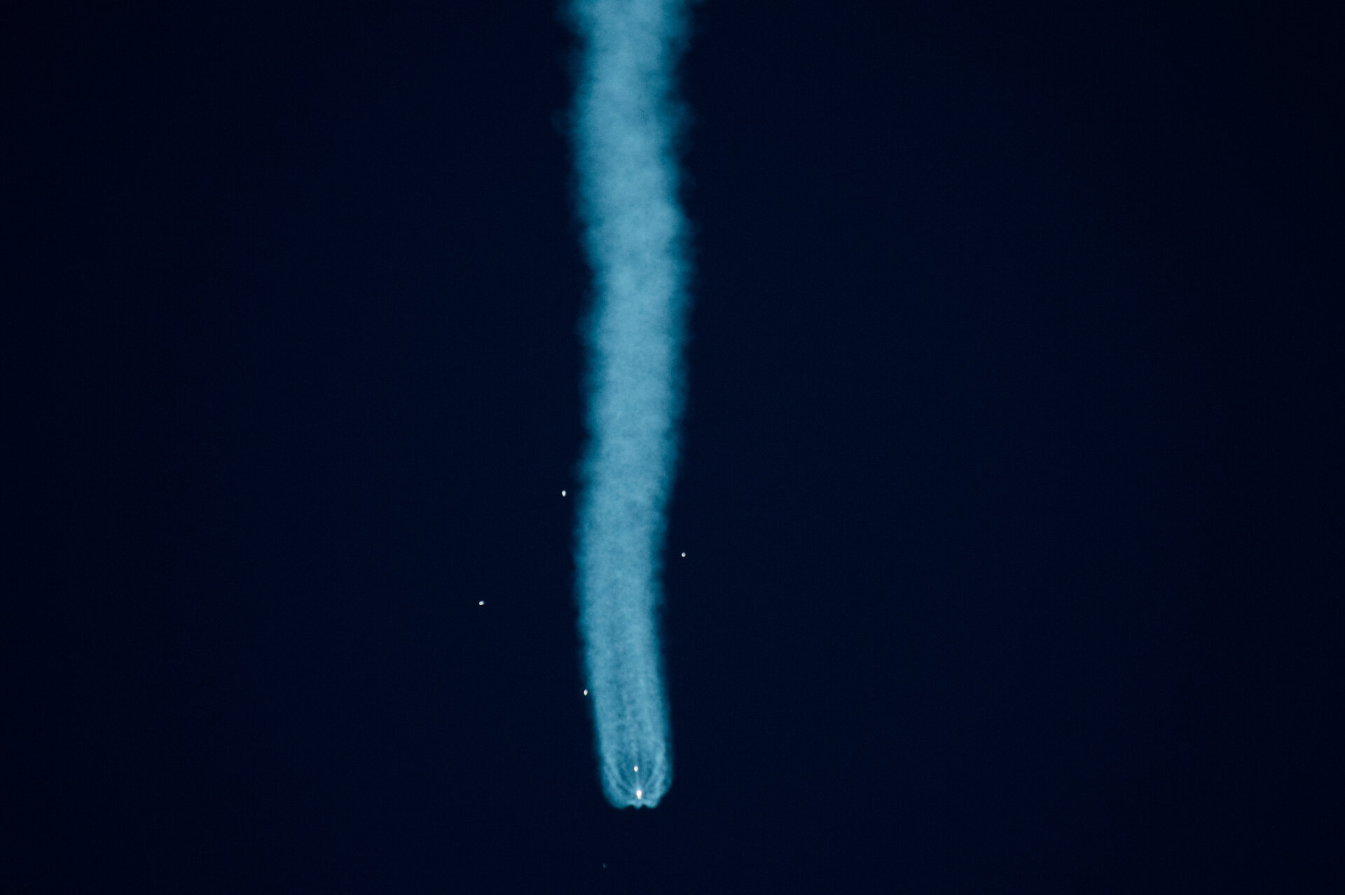 Liftoff of Soyuz MS-05