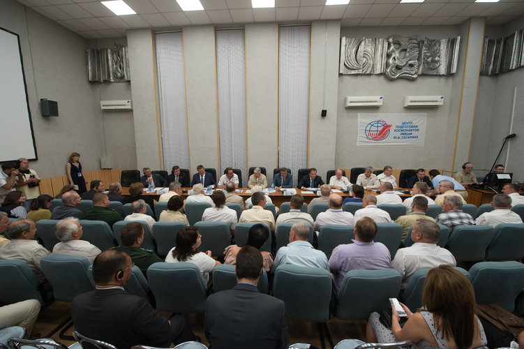 Russian State Commission's meeting to approve the Soyuz launch 