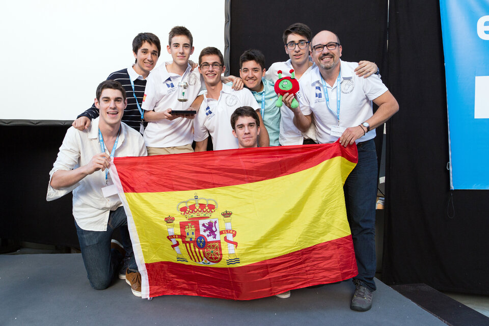 El equipo La Burgoneta Espacial, de España