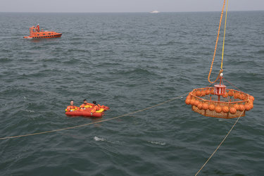 Sea survival training China