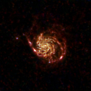 Herschel’s view of the Pinwheel Galaxy