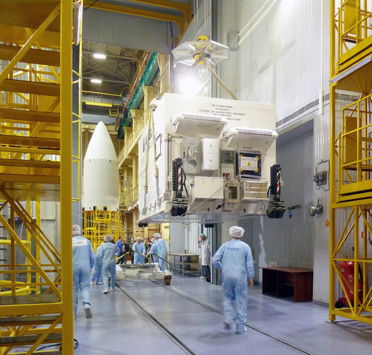 Sentinel-5p arrives in Plesetsk