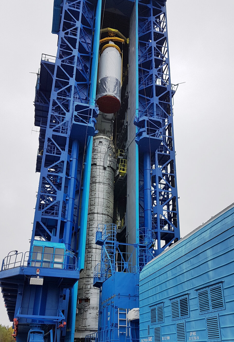 Testování rakety Rockot pro družici Sentinel-5P