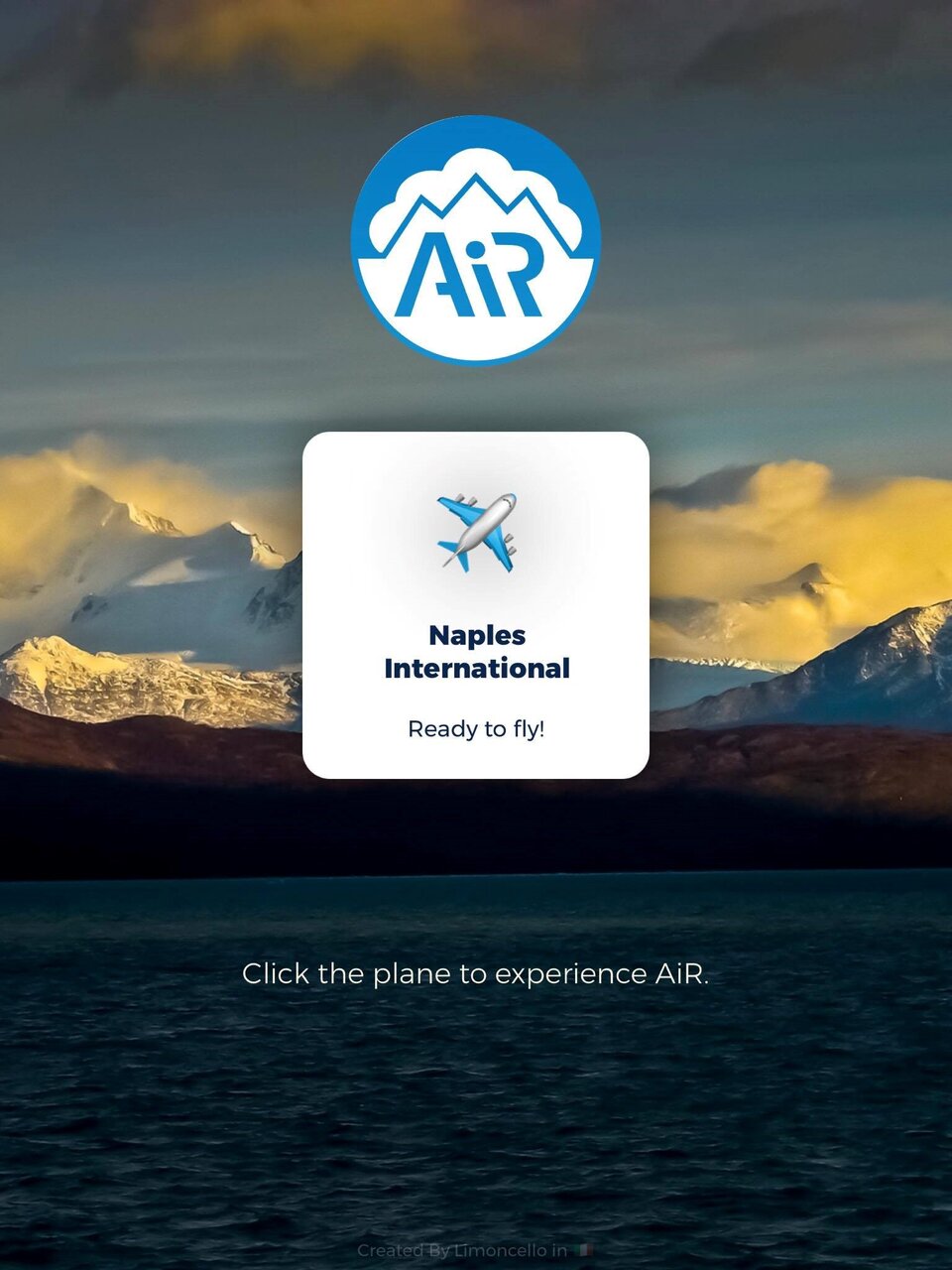 The winning AiR app 