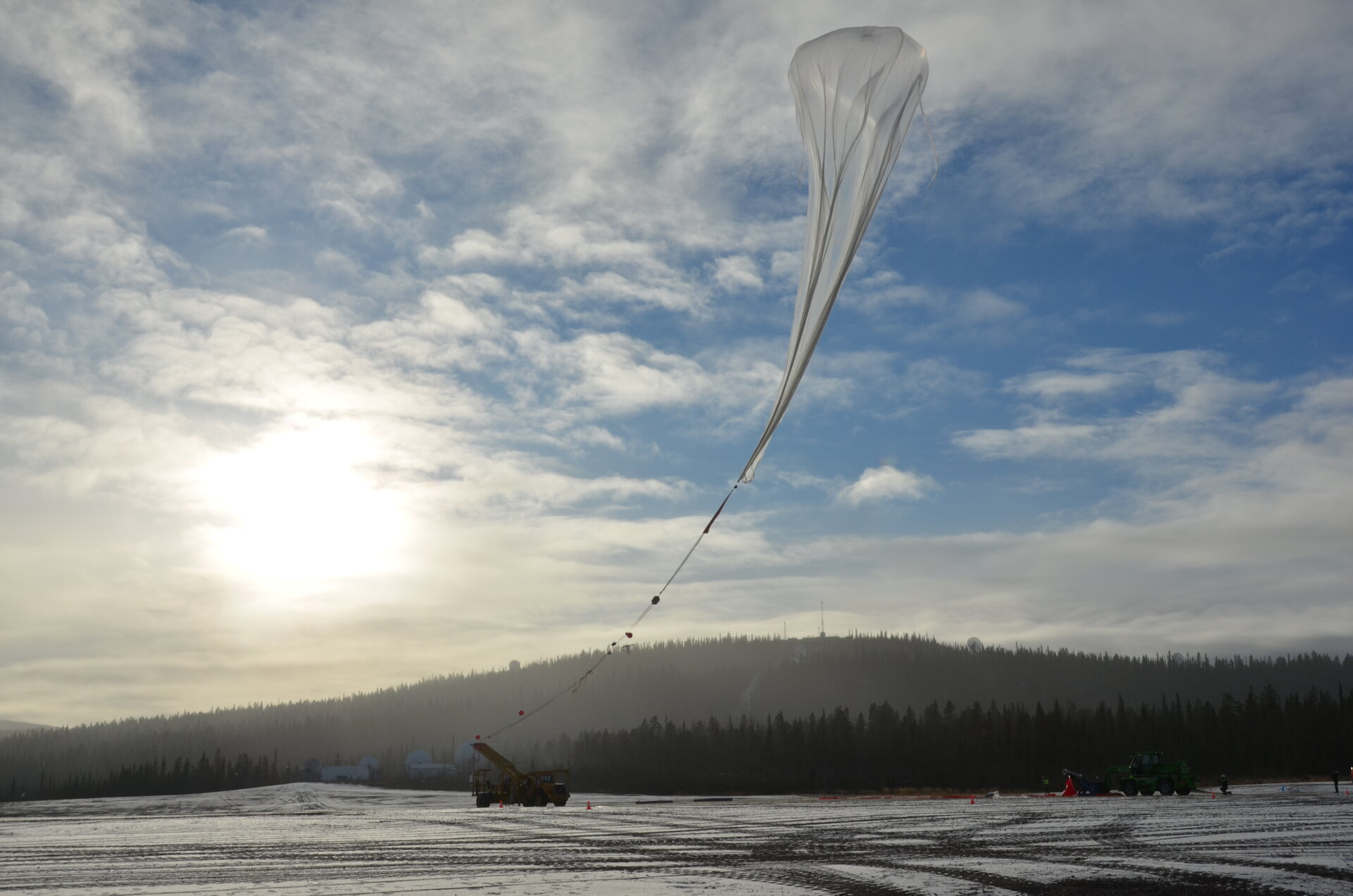 BEXUS 24 teams! Lift off at 13:40 local time from Esrange Space Centre!