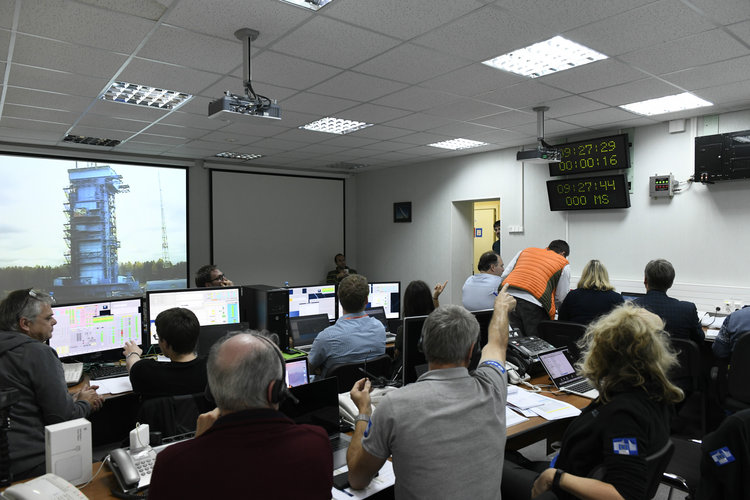 Sentinel-5P final 'dress rehearsal' countdown, Plesetsk cosmodrome